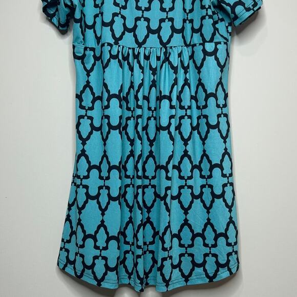 R&B Collection Short Sleeve Dress Size L - Picture 3 of 9